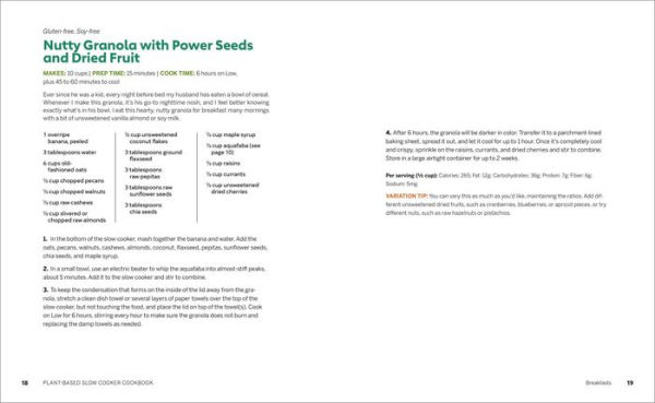 Plant-Based Slow Cooker Cookbook: 100 Whole-Food Recipes Made Simple