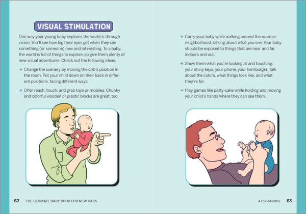 The Ultimate Baby Book for New Dads: 100 Ways to Care Your Their First Year