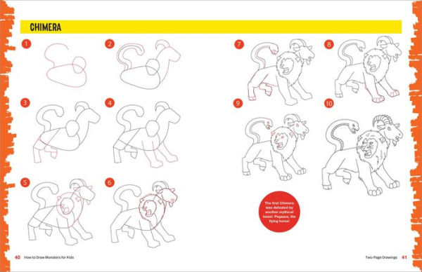 How to Draw Monsters for Kids: A Step-by-Step Guide for Kids Ages 6-9