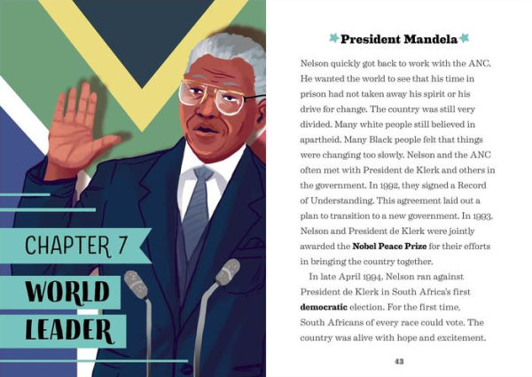 The Story of Nelson Mandela: A Biography Book for New Readers