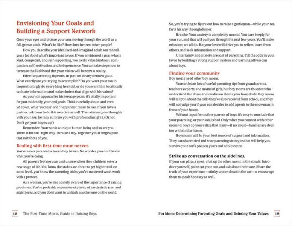 The First-Time Mom's Guide to Raising Boys: Practical Advice for Your Son's Formative Years