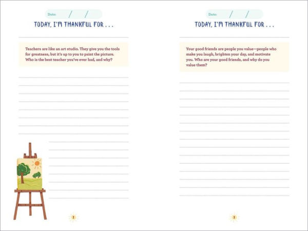 Gratitude Journal for Kids in 5-Minutes a Day: Fun Prompts and Activities for Thanks and Positivity