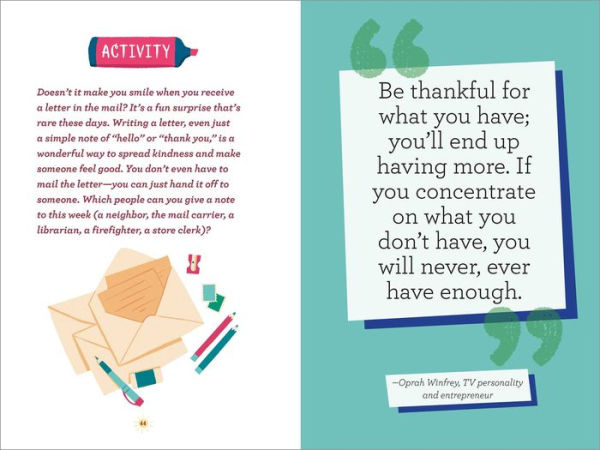 Gratitude Journal for Kids in 5-Minutes a Day: Fun Prompts and Activities for Thanks and Positivity