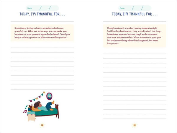 Gratitude Journal for Kids in 5-Minutes a Day: Fun Prompts and Activities for Thanks and Positivity