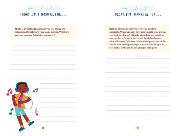 Gratitude Journal for Kids in 5-Minutes a Day: Fun Prompts and Activities for Thanks and Positivity