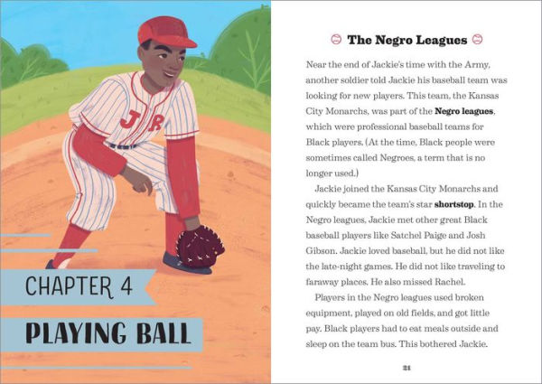 The Story of Jackie Robinson: A Biography Book for New Readers
