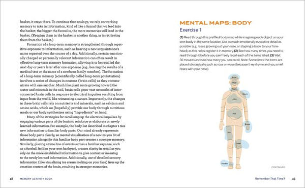 Memory Activity Book: 100+ Brain Exercises to Supercharge Your Memory