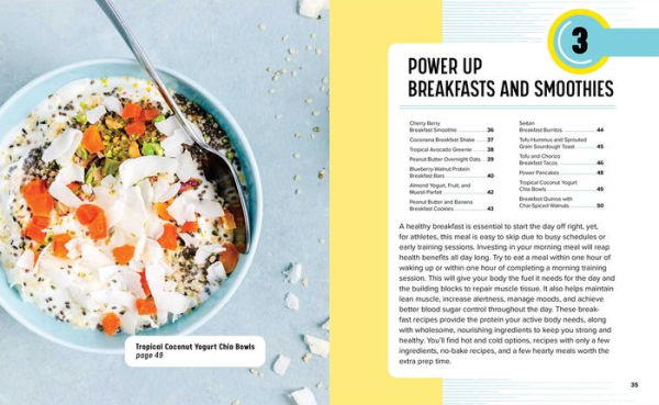 The High-Protein Vegan Cookbook for Athletes: 70 Whole-Foods Recipes to Fuel Your Body