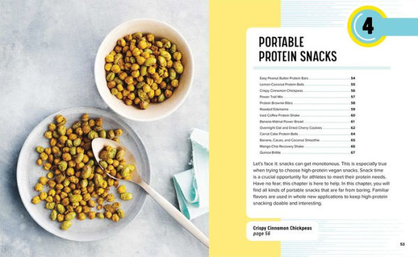 The High-Protein Vegan Cookbook for Athletes: 70 Whole-Foods Recipes to Fuel Your Body