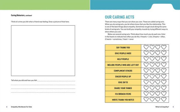 Empathy Workbook for Kids: 50 Activities to Learn About Kindness, Compassion, and Other People's Feelings