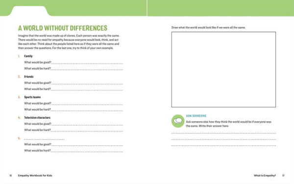 Empathy Workbook for Kids: 50 Activities to Learn About Kindness, Compassion, and Other People's Feelings