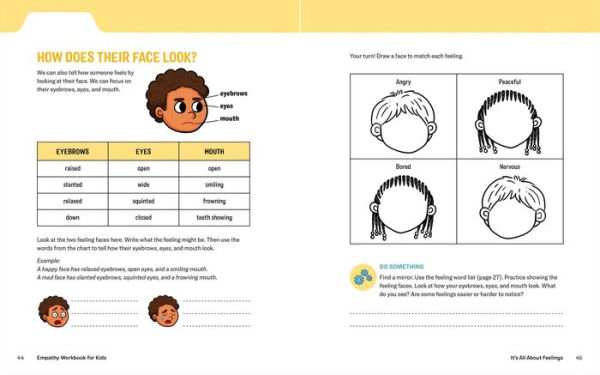 Empathy Workbook for Kids: 50 Activities to Learn About Kindness, Compassion, and Other People's Feelings