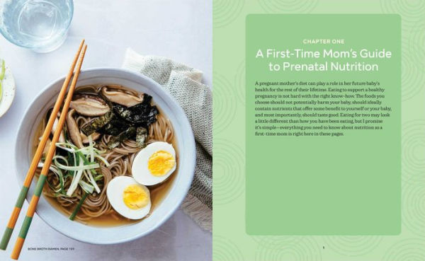 The First-Time Mom's Pregnancy Cookbook: a Nutrition Guide, Recipes, and Meal Plans for Healthy