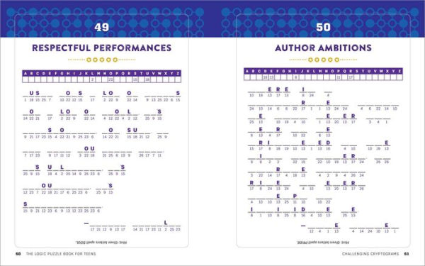 The Logic Puzzle Book for Teens: 100 Challenging Brain Games and Puzzles