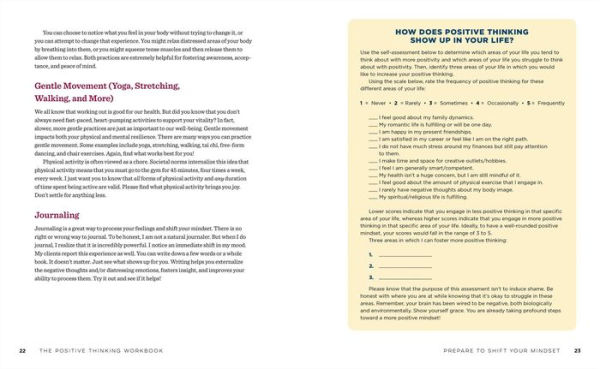 The Positive Thinking Workbook: Quiet Your Inner Critic and Build a Strong Foundation for Mindset
