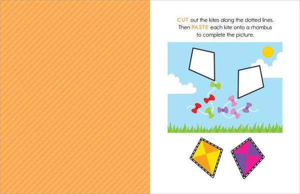 My First Scissor Skills Workbook: Cut-and-Paste Activities to Build Hand-Eye Coordination and Fine Motor Skills