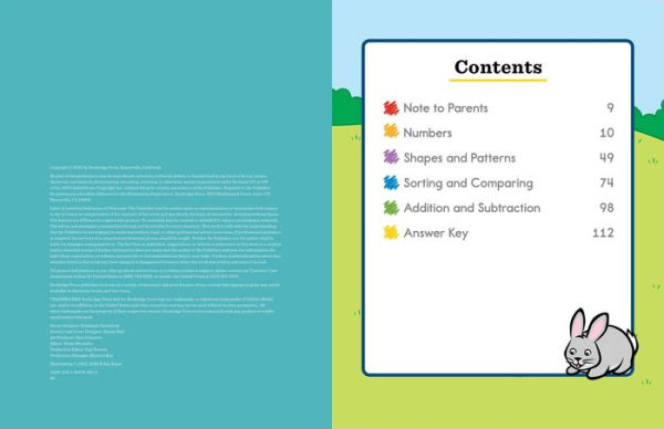 My Preschool Math Workbook: 101 Games and Activities to Support Preschool Math Skills
