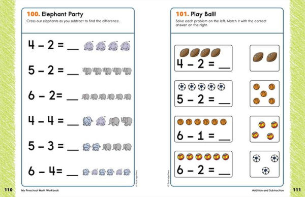 My Preschool Math Workbook: 101 Games and Activities to Support Preschool Math Skills