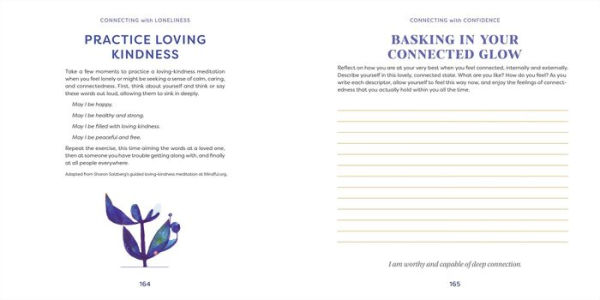 Connecting with Loneliness: A Guided Journal: Prompts to Discover Self-Love, Build Connection, and Embrace Joy