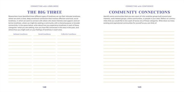 Connecting with Loneliness: A Guided Journal: Prompts to Discover Self-Love, Build Connection, and Embrace Joy