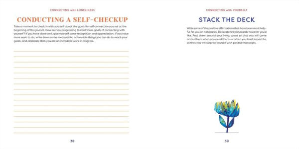 Connecting with Loneliness: A Guided Journal: Prompts to Discover Self-Love, Build Connection, and Embrace Joy