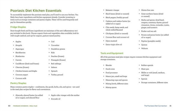Psoriasis Cookbook + Meal Plan: A Complete Guide to Relief With 75 Anti-Inflammatory Recipes