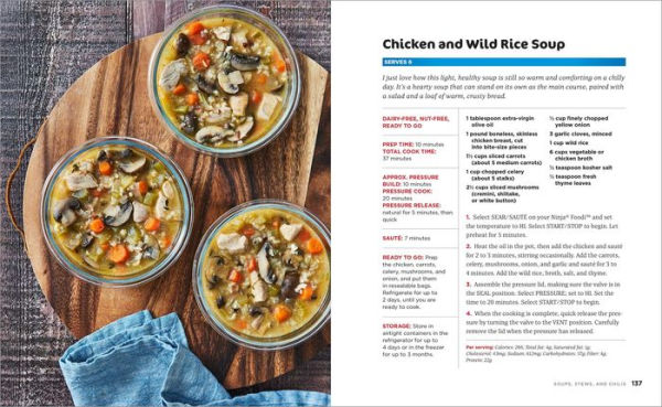 Ninja Foodi Pressure Cooker Meal Prep Cookbook: 75 Recipes and 8 Weeks of Plans