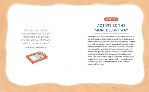 The Montessori Toddler Activity Book: 60 At-Home Games and Activities for Curious Toddlers