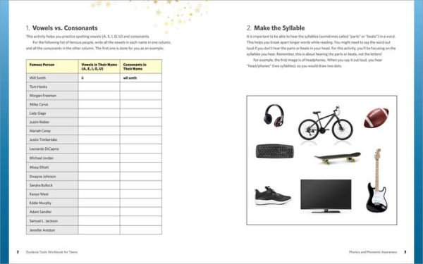 Dyslexia Tools Workbook for Teens: 120 Exercises to Improve Reading Skills