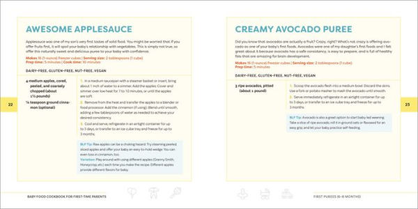 Baby Food Cookbook for First-Time Parents: Everything You Need to Know to Create a Healthy Start
