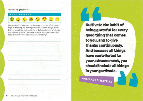Gratitude Journal for Teens: Prompts to Cultivate a Habit of Awareness and Improve Well-being