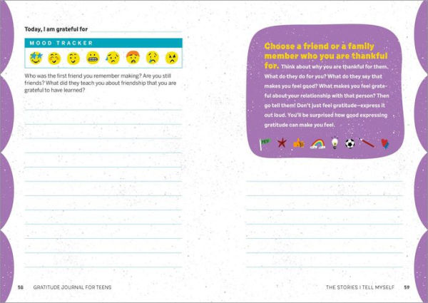 Gratitude Journal for Teens: Prompts to Cultivate a Habit of Awareness and Improve Well-being