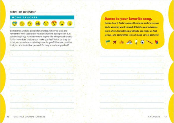 Gratitude Journal for Teens: Prompts to Cultivate a Habit of Awareness and Improve Well-being