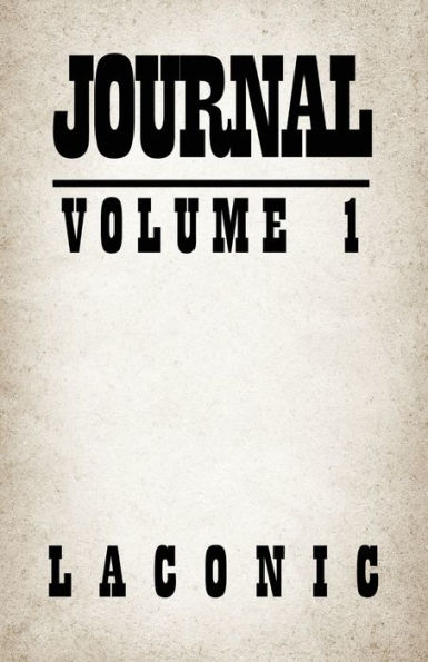 Journal: Volume 1