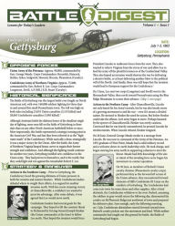 Title: Battle Digest: Gettysburg, Author: Christopher J. Petty