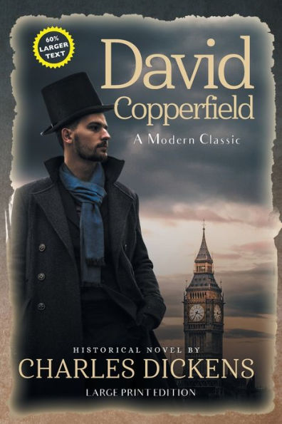 David Copperfield (Annotated, LARGE PRINT)