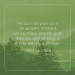 Alternative view 9 of Eckhart Tolle's Present Moment Reminder Deck: 52 Inspirations to Quiet the Mind and Live in the Now, with desk stand
