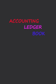 Title: Accounting Ledger: Dark gray cover Simple Accounting Ledger for Bookkeeping 120 pages: Size = 6 x 9 inches (double-sided), perfect binding, non-perforated Cash Book , Simple Income Expense Book, Author: Charles And Jess