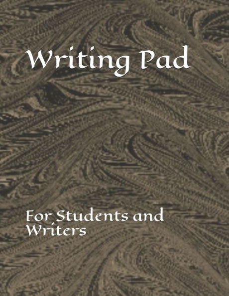 Writing Pad: For students and writers