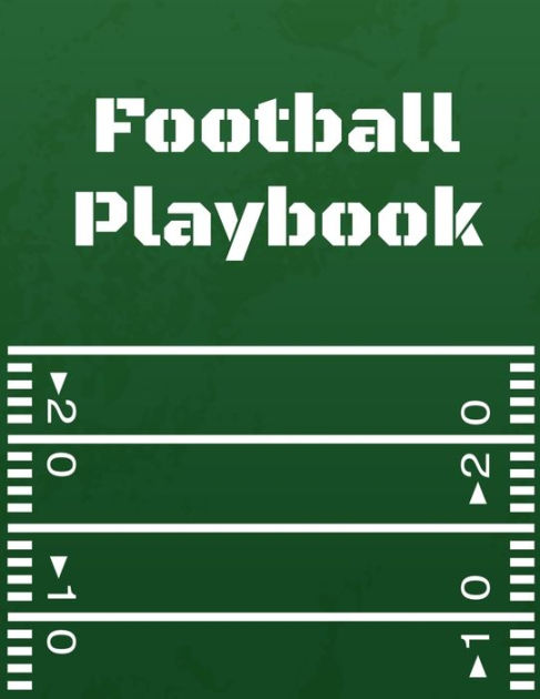 Football Playbook Coach's Notebook: Football Playbook with Field ...