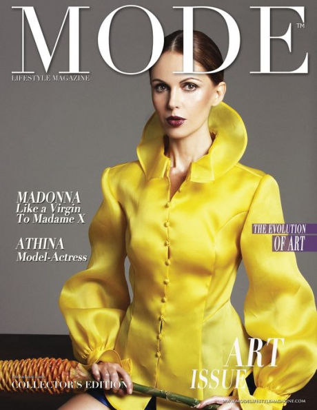 Mode Lifestyle Magazine Art Issue 2019: Collector's Edition - Athina Cover