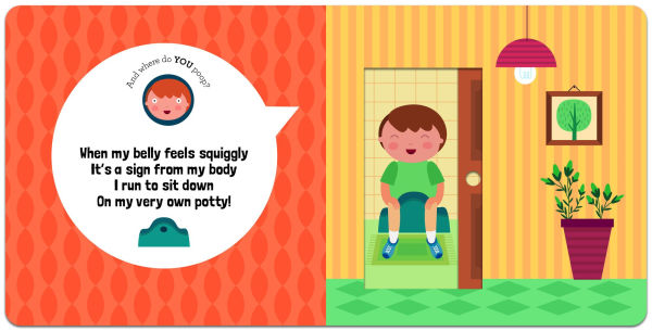 Where Do You Poop? A potty training board book