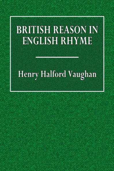 British Reason in English Rhyme