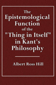 Title: The Epistemological Function of the 