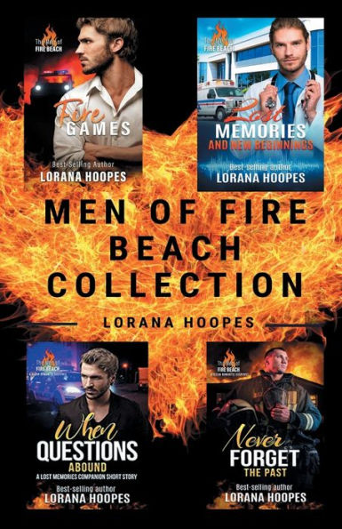 The Men of Fire Beach Collection: Four Clean Romantic Suspense Stories