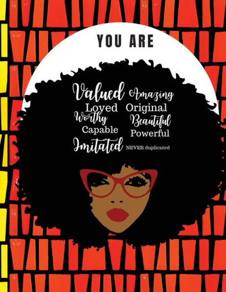 You Are Series Journal/Notebook: Ankara Volume 5: