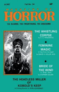 Title: Magazine of Horror #34, Fall 1970, Author: Robert E. Howard