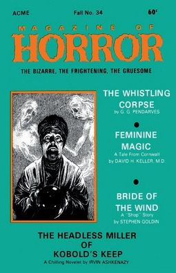 Magazine of Horror #34, Fall 1970