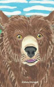 Title: Bear notebook for kids with cover art from 