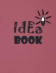 Title: Pink Idea Book: 8.5 x 11 inches, lined paper, 110 pages ( pink notebook/journal/composition book), Author: Busy Bee Books